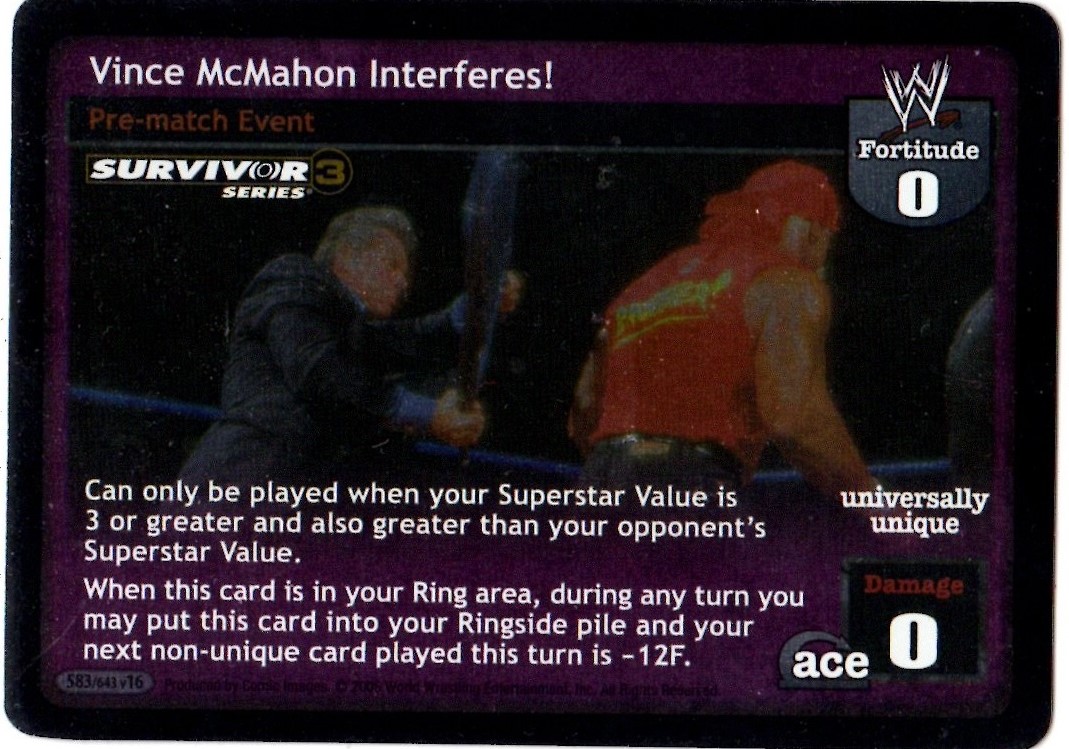 Vince McMahon Interferes!